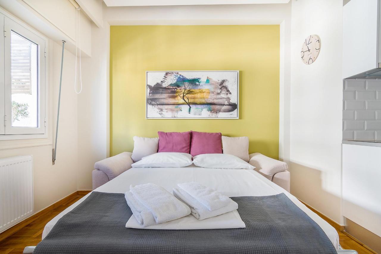 Апартаменты Chic Penthouse For 4 Ppl In Kolonaki Афины Экстерьер фото