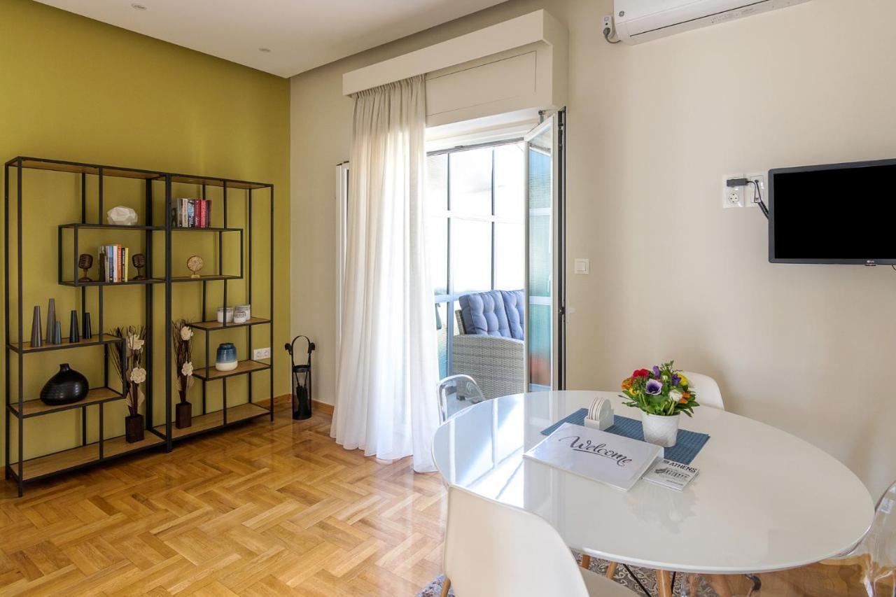 Апартаменты Chic Penthouse For 4 Ppl In Kolonaki Афины Экстерьер фото