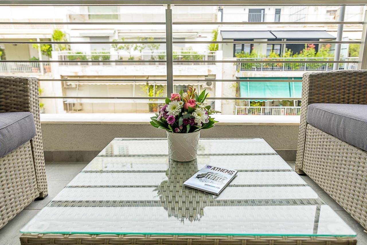 Апартаменты Chic Penthouse For 4 Ppl In Kolonaki Афины Экстерьер фото