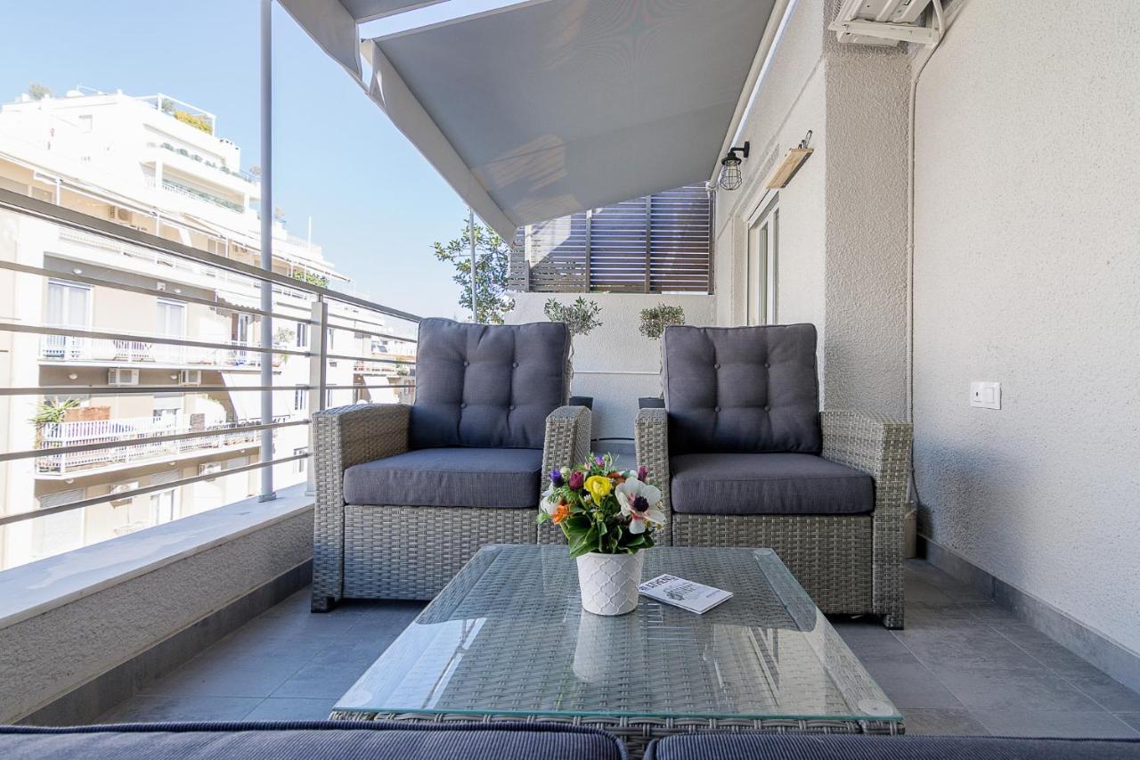 Апартаменты Chic Penthouse For 4 Ppl In Kolonaki Афины Экстерьер фото