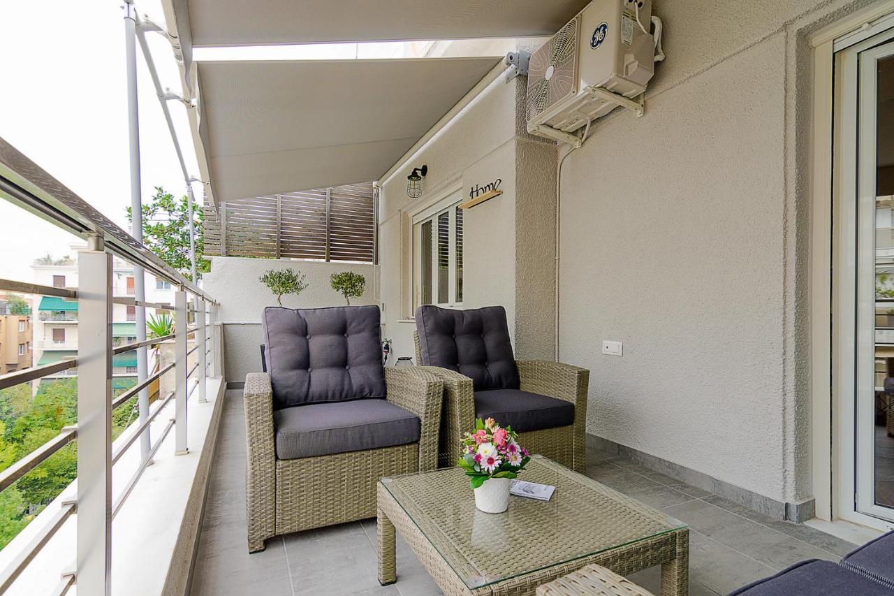 Апартаменты Chic Penthouse For 4 Ppl In Kolonaki Афины Экстерьер фото